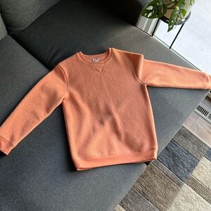 target cat & jack XL (16) peach sweater and worn.